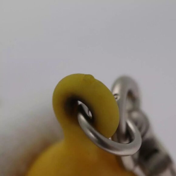 LOUIS VUITTON Charm metal Yellow LV Auth - Picture 13 of 16